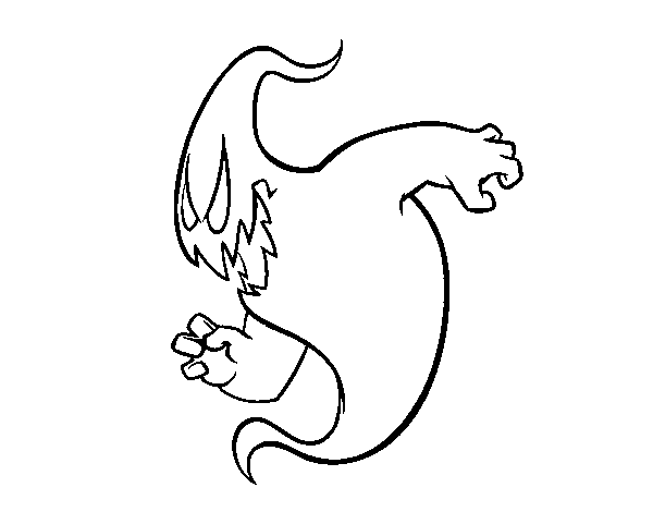 A scary ghost coloring page - Coloringcrew.com