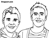 Big time Rush 3 coloring page