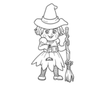 Dibujo de A little witch