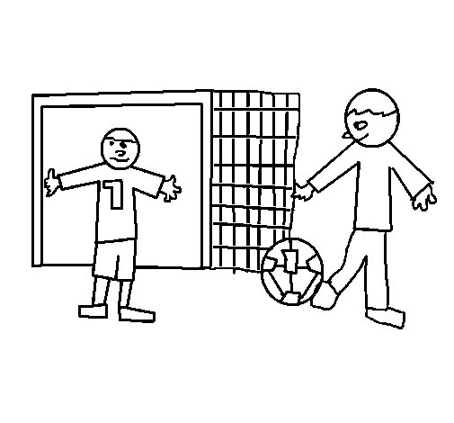 Football 2 coloring page