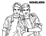 Gemeliers coloring page