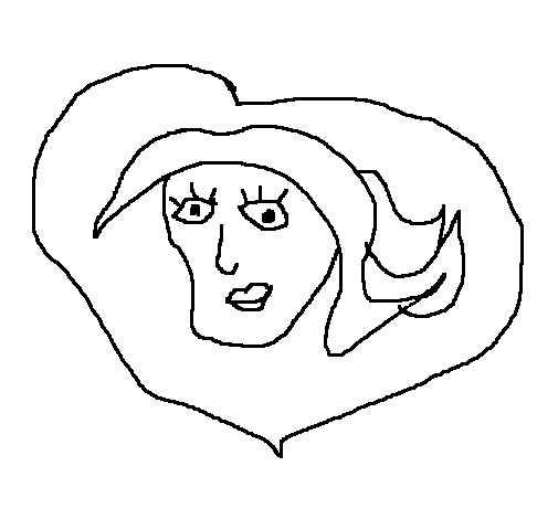 Girl 10 coloring page