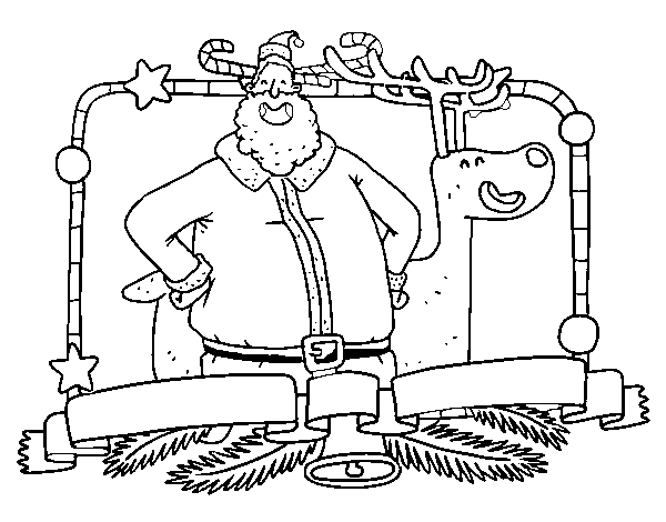 Merry christmas to everyone coloring page