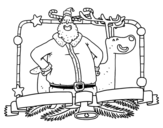 Merry christmas to everyone coloring page
