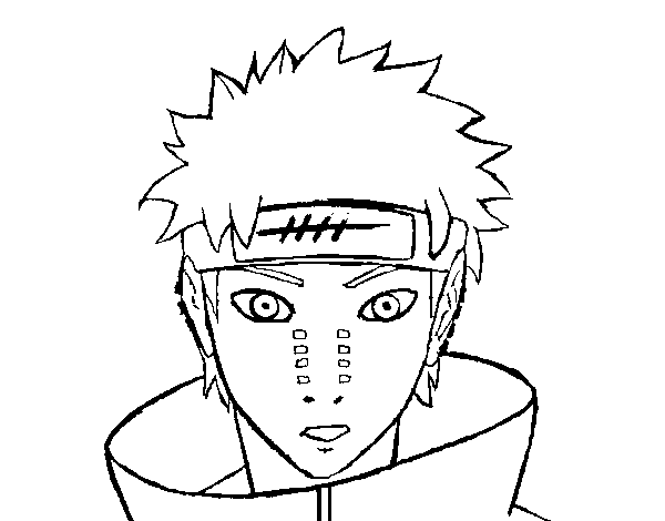 Pain coloring page