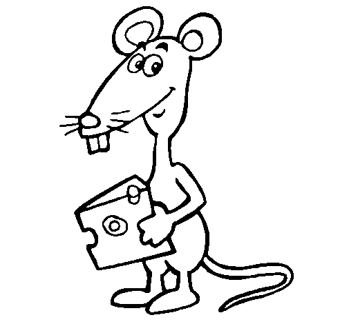 Rat 2 coloring page