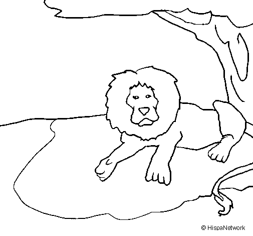 The Lion King coloring page