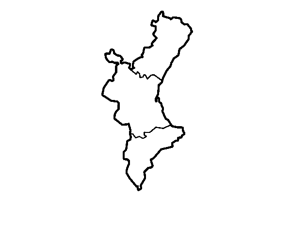 Valencian Community coloring page