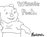 Winnie Pooh coloring page