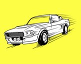 Mustang retro style