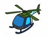 Helicopter flying